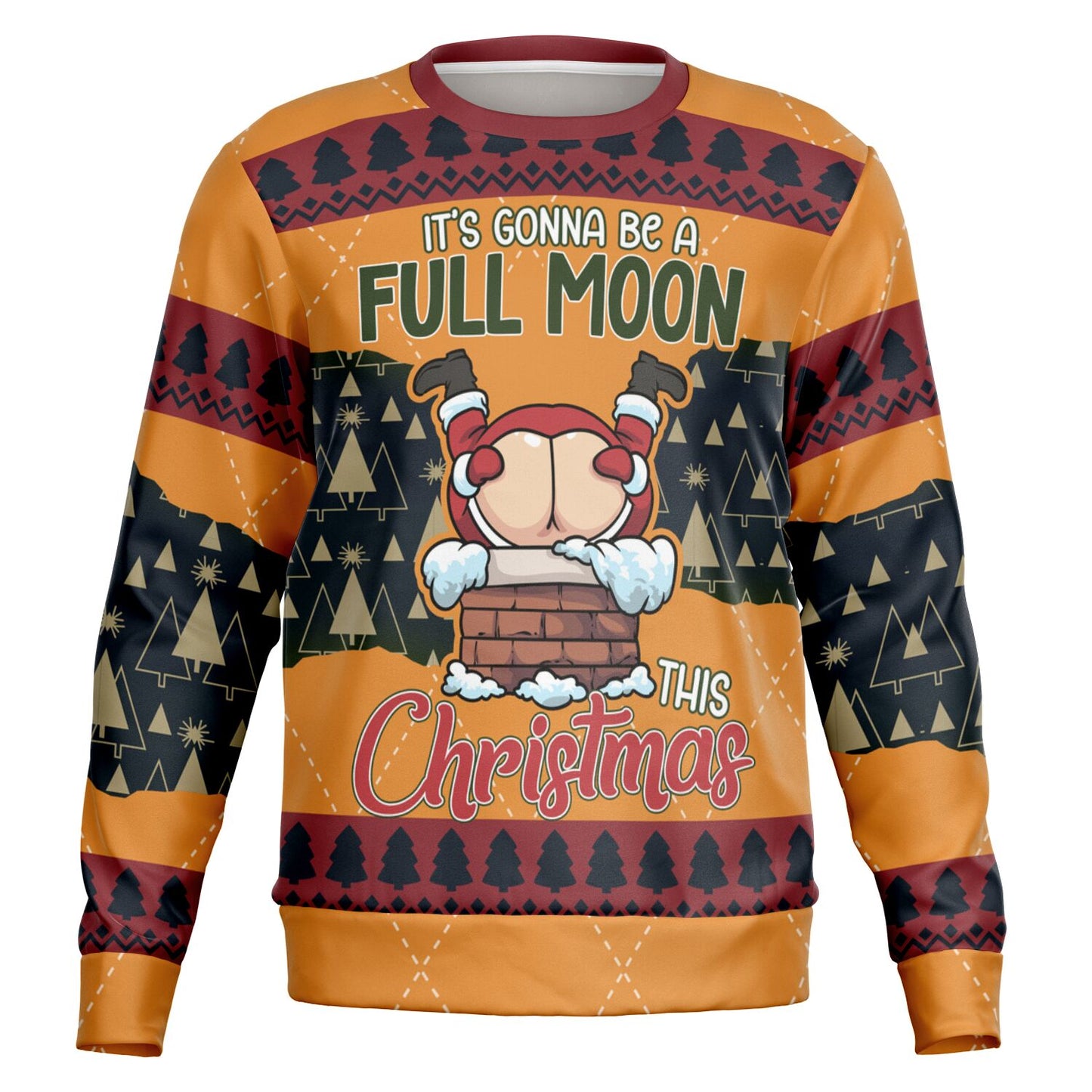 “Full Moon This Christmas” Funny Christmas Sweatshirt